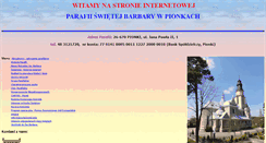 Desktop Screenshot of barbara.pionki.net
